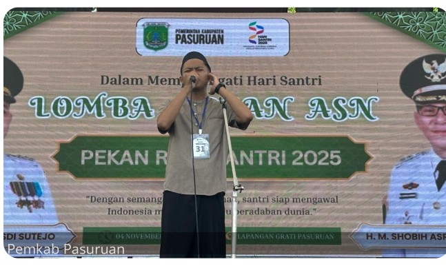 Puluhan ASN Pemkab Pasuruan Ikuti Lomba Adzan
