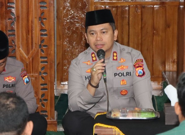 Pembinaan Rohani Anggota, Polres Nganjuk Tanamkan Nilai Surat Yasin