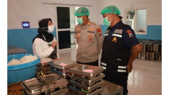 Polres Tuban Melaksanakan Pengawasan Alur Penyiapan MBG di Satuan Pelayanan Pemenuhan Gizi