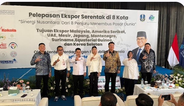 Ekspor Serentak Nasional: Produk Mojokerto Berlayar ke Malaysia hingga Amerika Serikat