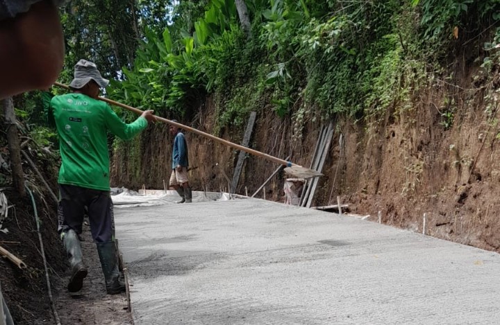 Tingkatkan Kesejahteraan Petani, Pemdes Jatijejer Bangun JUT